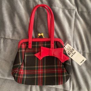 Holiday Plaid Handbag